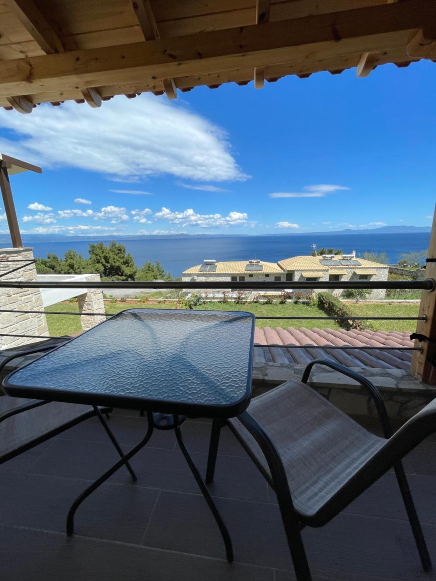 Appartamento Afytos Sea View Esterno foto