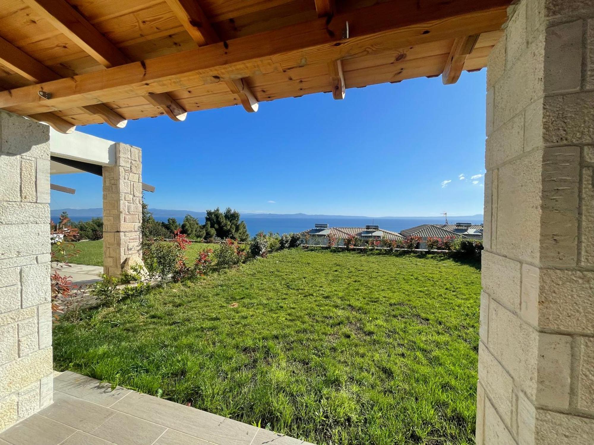 Appartamento Afytos Sea View Esterno foto